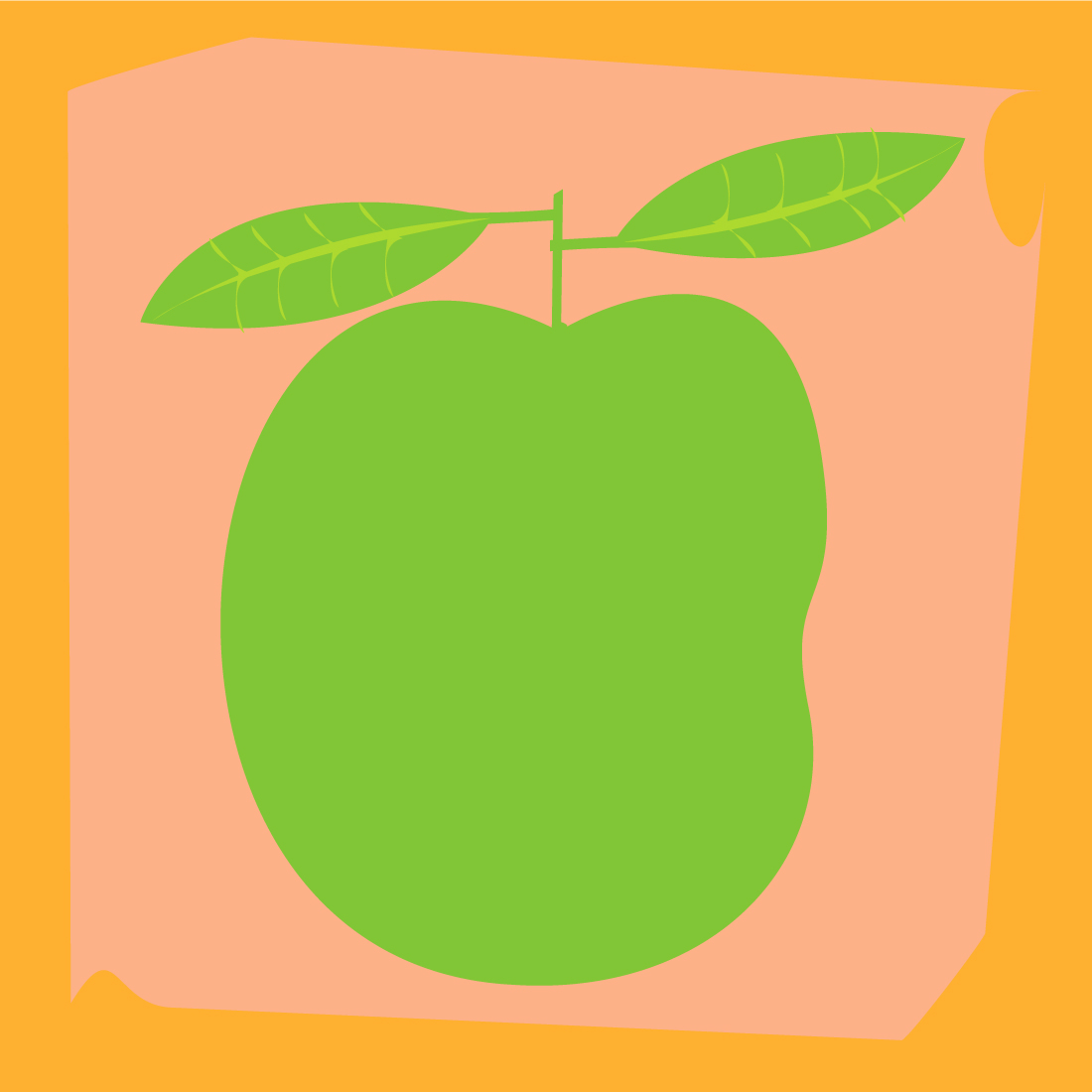 Mango vector graphics design bundle preview image.