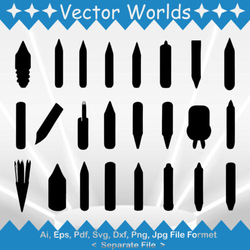 Pencil SVG Vector Design cover image.