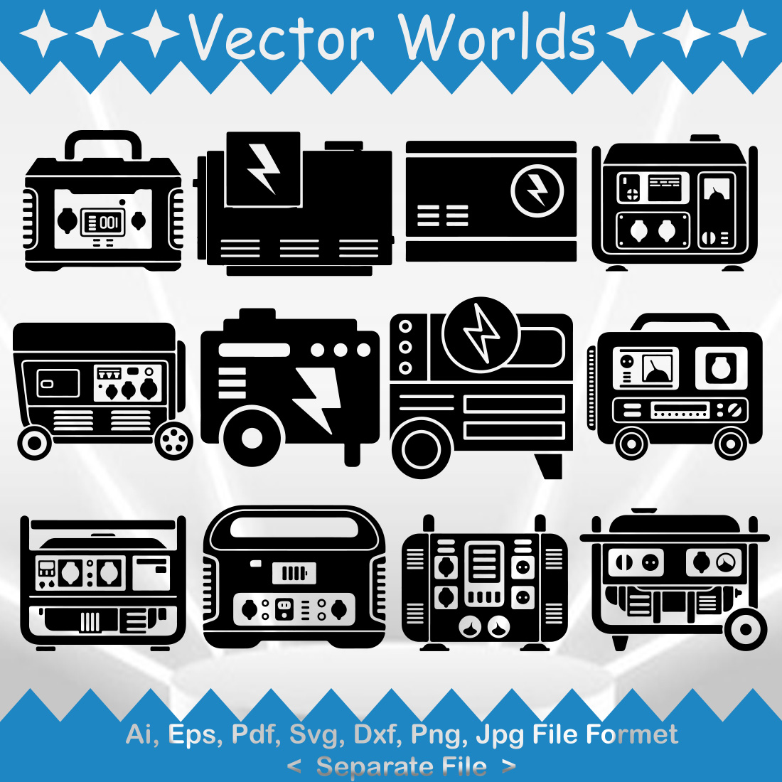 Generator SVG Vector Design preview image.