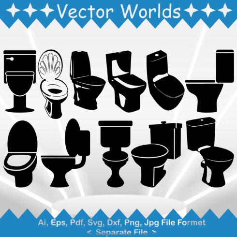 Commode SVG Vector Design cover image.