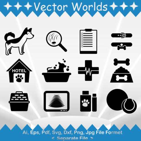 Pet Care SVG Vector Design cover image.