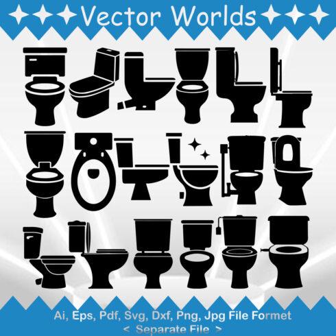 High Commode SVG Vector Design cover image.