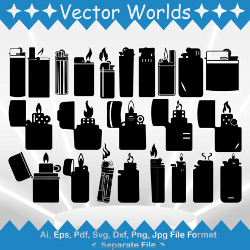 Lighter SVG Vector Design cover image.