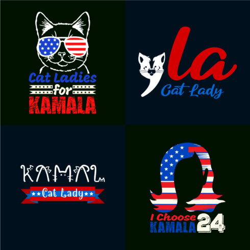 Kamala Harris T-Shirt Set cover image.