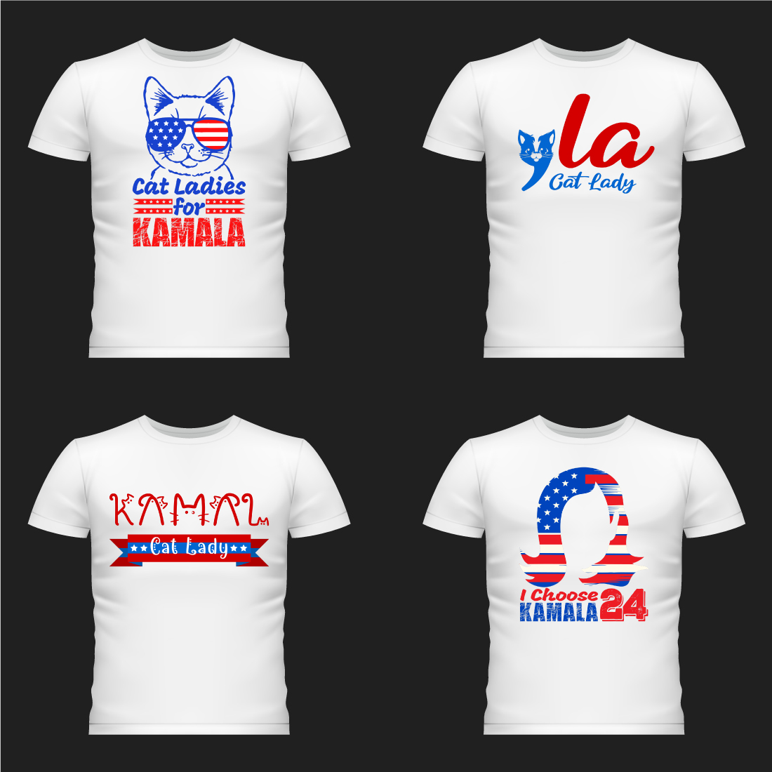 Kamala Harris T-Shirt Set preview image.