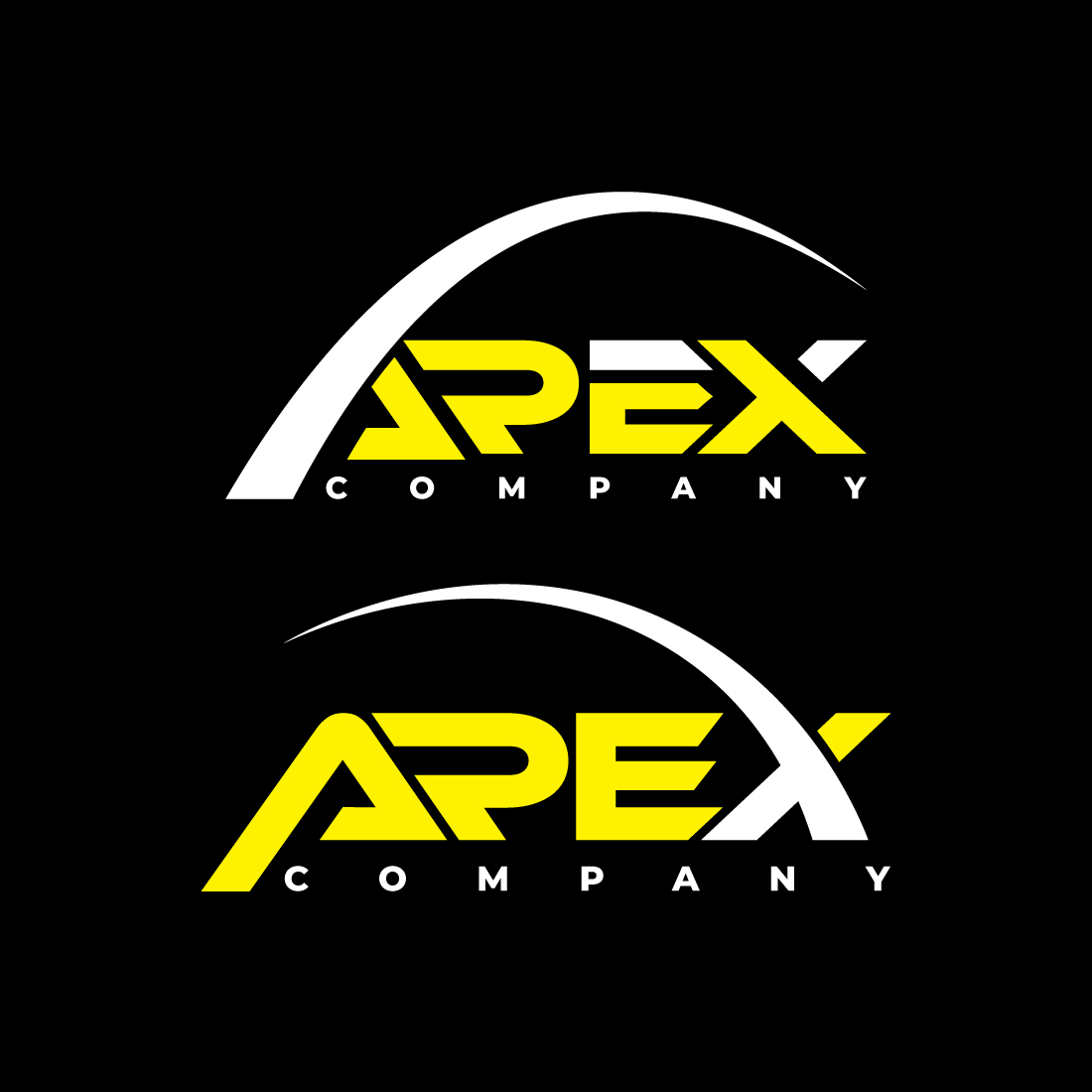 Apex creative letter branding logo design Concept preview image.