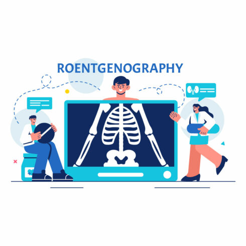 18 Roentgenography Vector Illustration cover image.