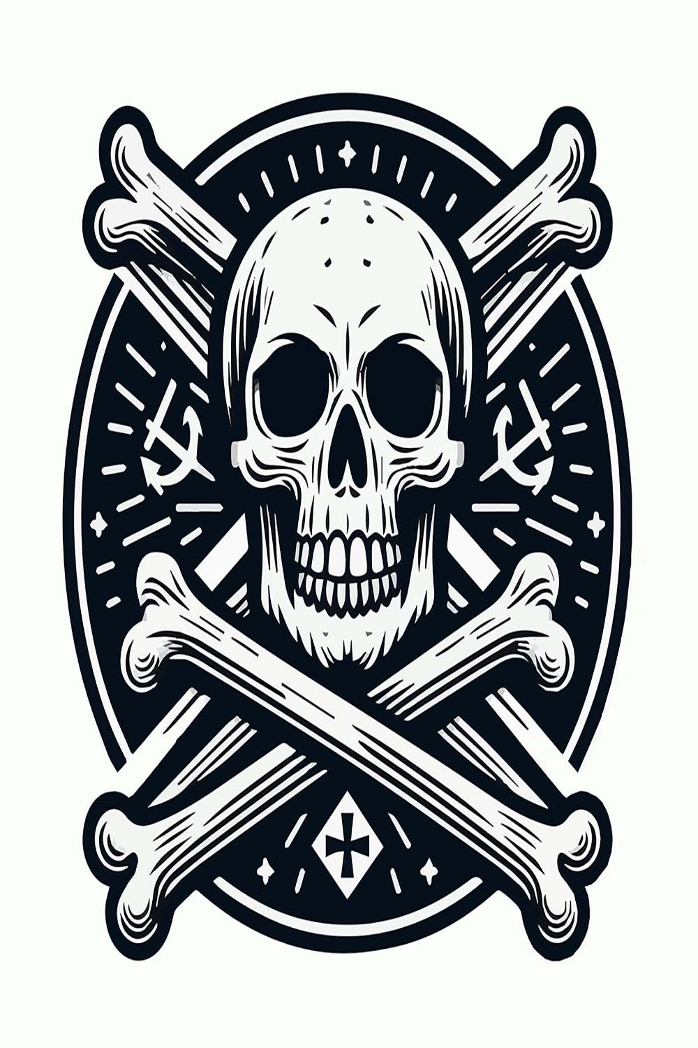 skull logo ,vector skull logo ,skull logo illustration , skull logo design,skull vintage pinterest preview image.