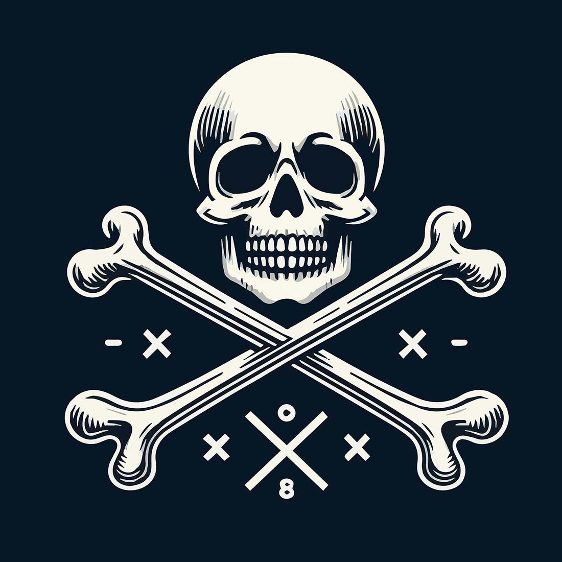 skull logo ,vector skull logo ,skull logo illustration , skull logo design,skull vintage preview image.