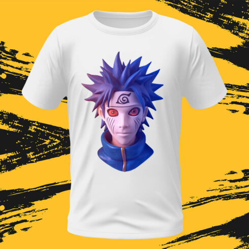 Obito T-shirt Design cover image.