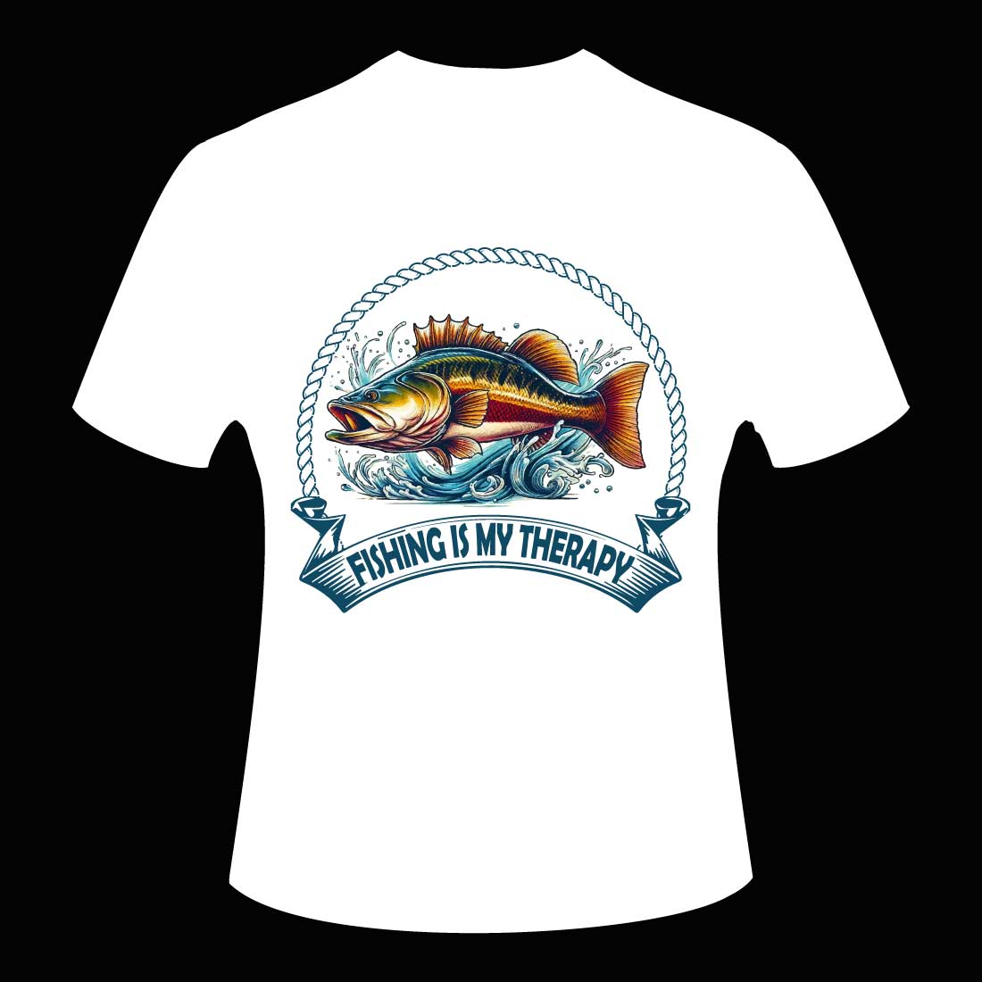 Colorful vintage t-shirt graphic design and t-shirt illustration with high quality preview image.