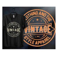 1 vintage t-shirt bundle pinterest preview image.