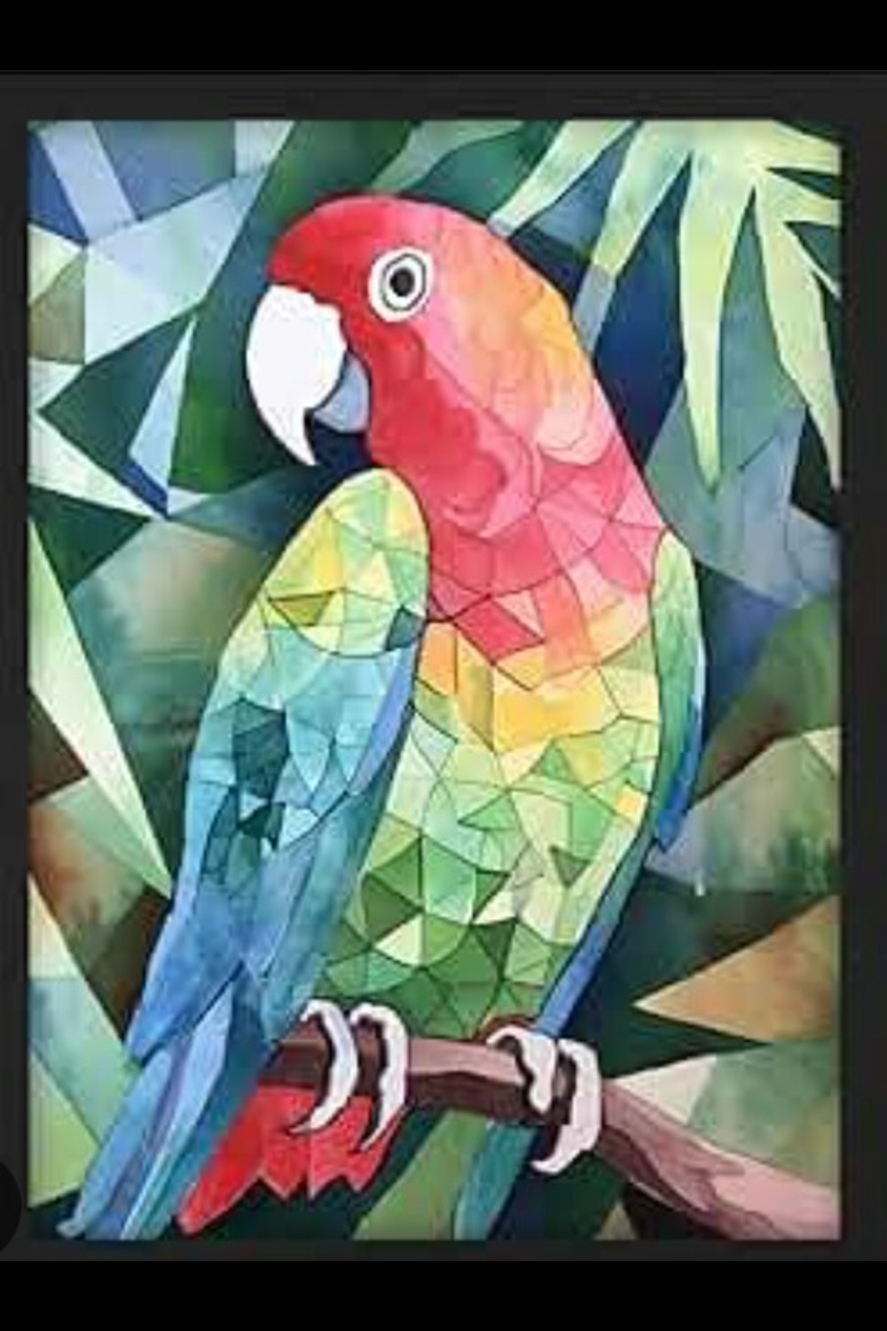 Beautiful Parrot ( Bird ) Images pinterest preview image.