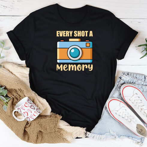 Every Shot A Memory - World Photography Day Design cover image.