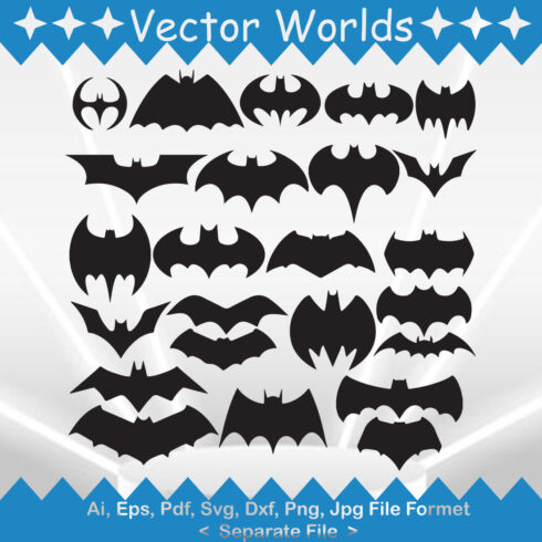 Batman SVG Vector Design cover image.