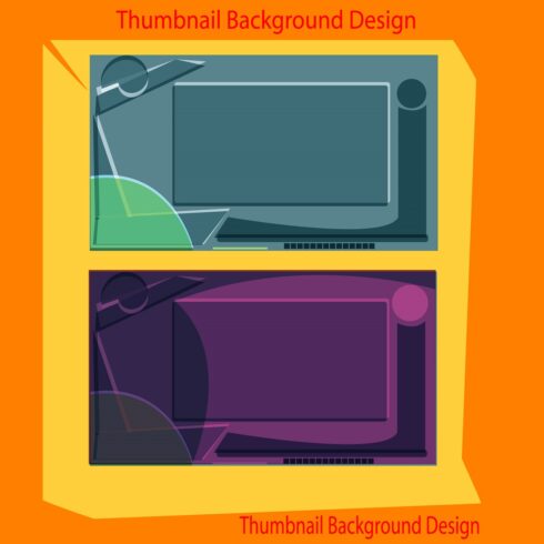 YouTube Thumbnail Background bundle cover image.