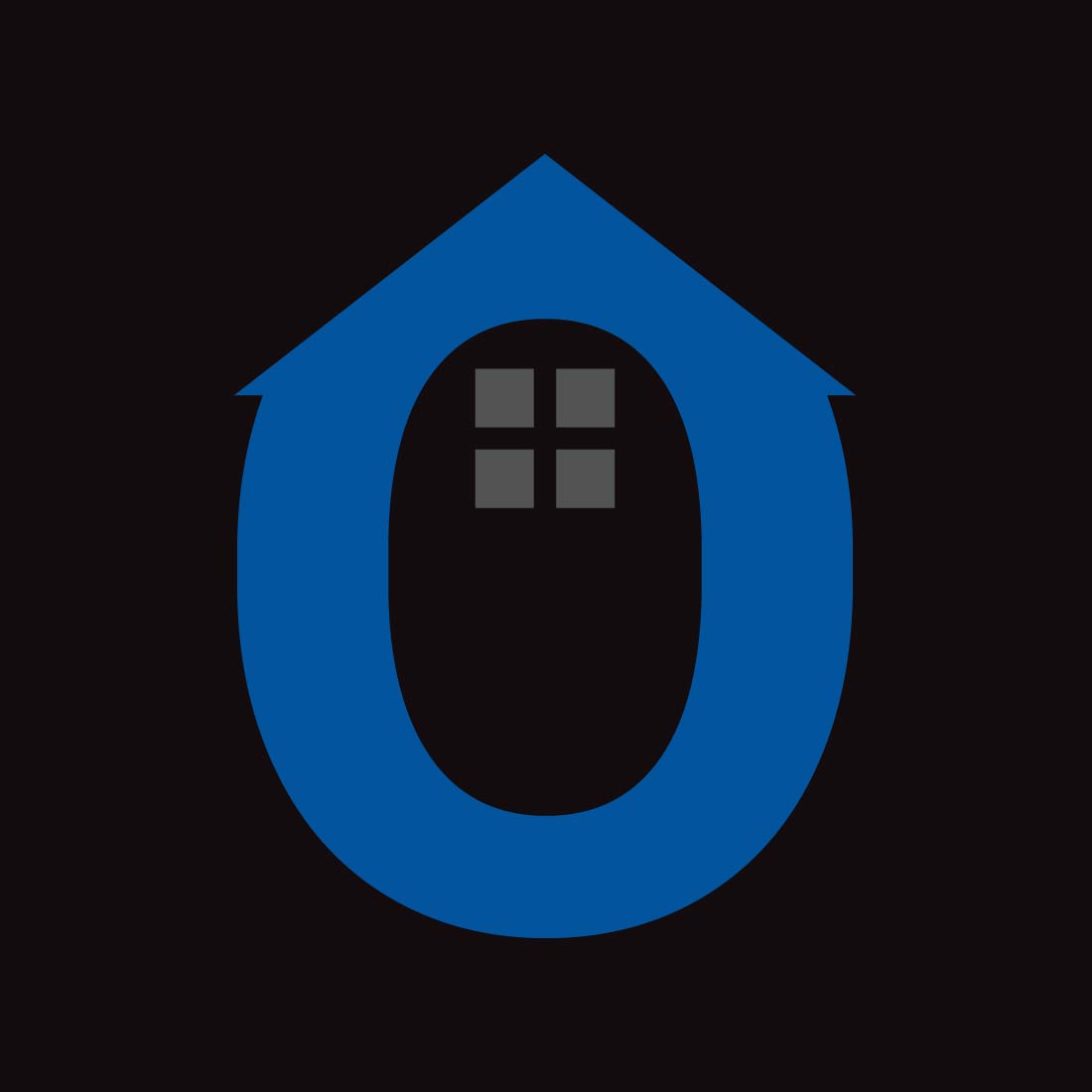 Real Estate Logo or Icon Design Vector Image Template preview image.