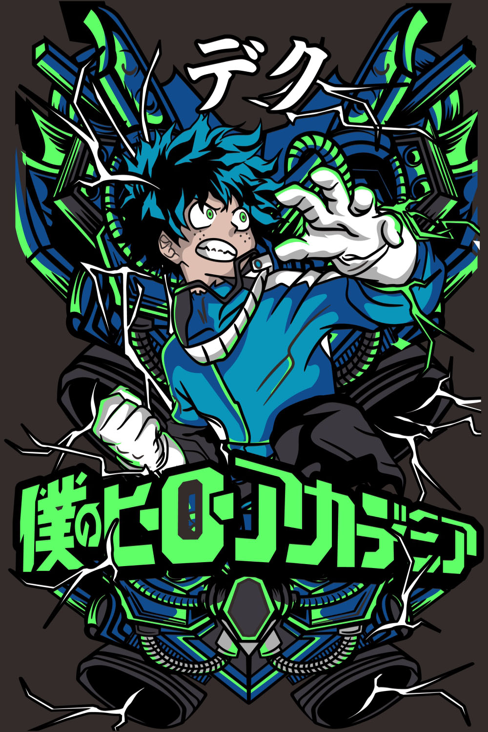 MY HERO ACADEMIA Design Pack pinterest preview image.