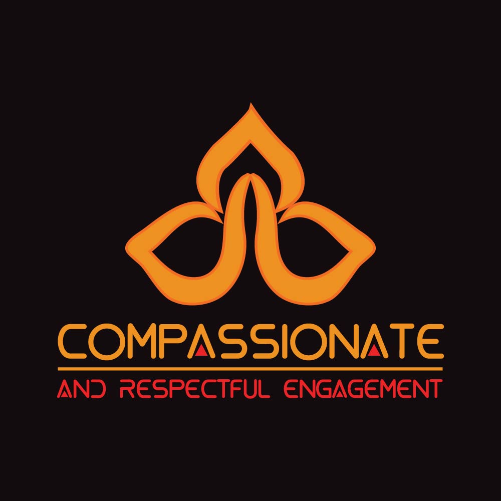 Compassionate Logo or Icon Design Vector Image Template preview image.