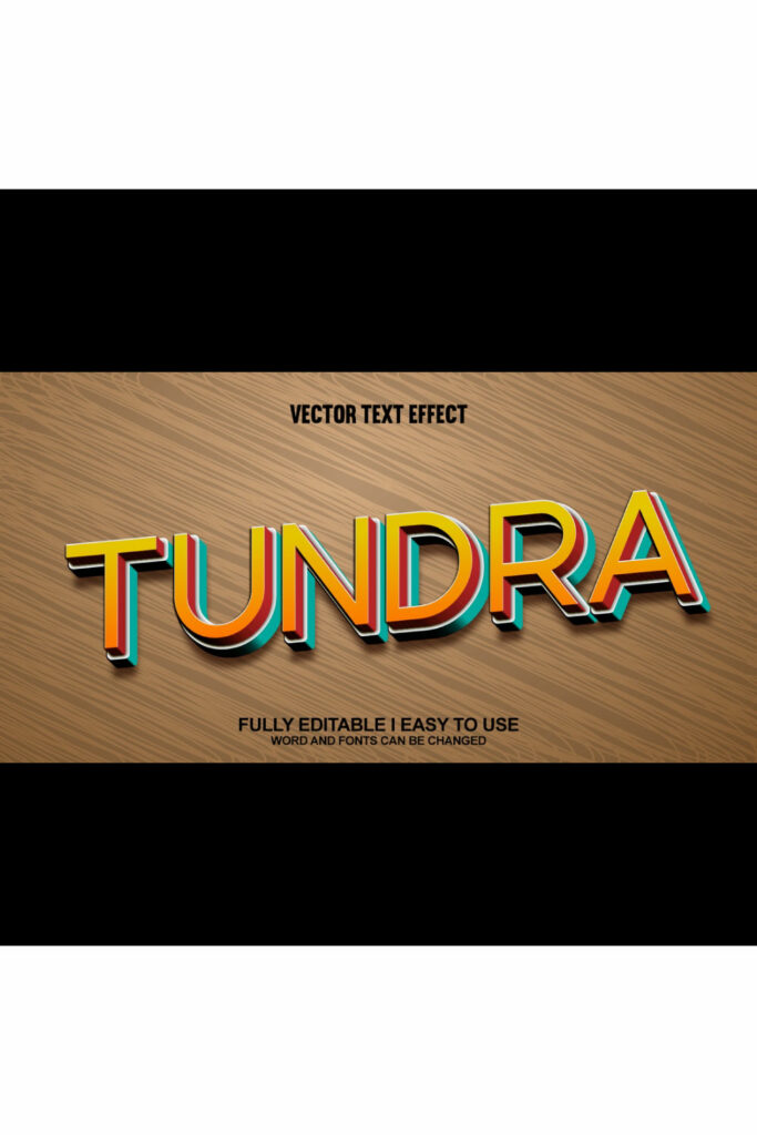 Fully Editable Vector 3D Text Effect - MasterBundles