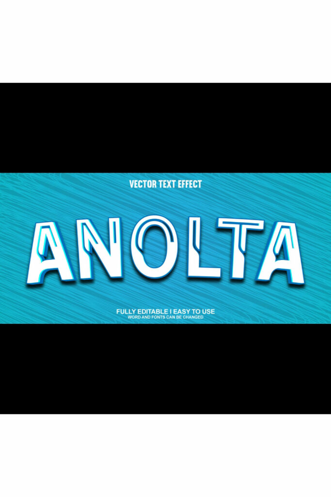 Fully Editable Vector Text Effect - MasterBundles