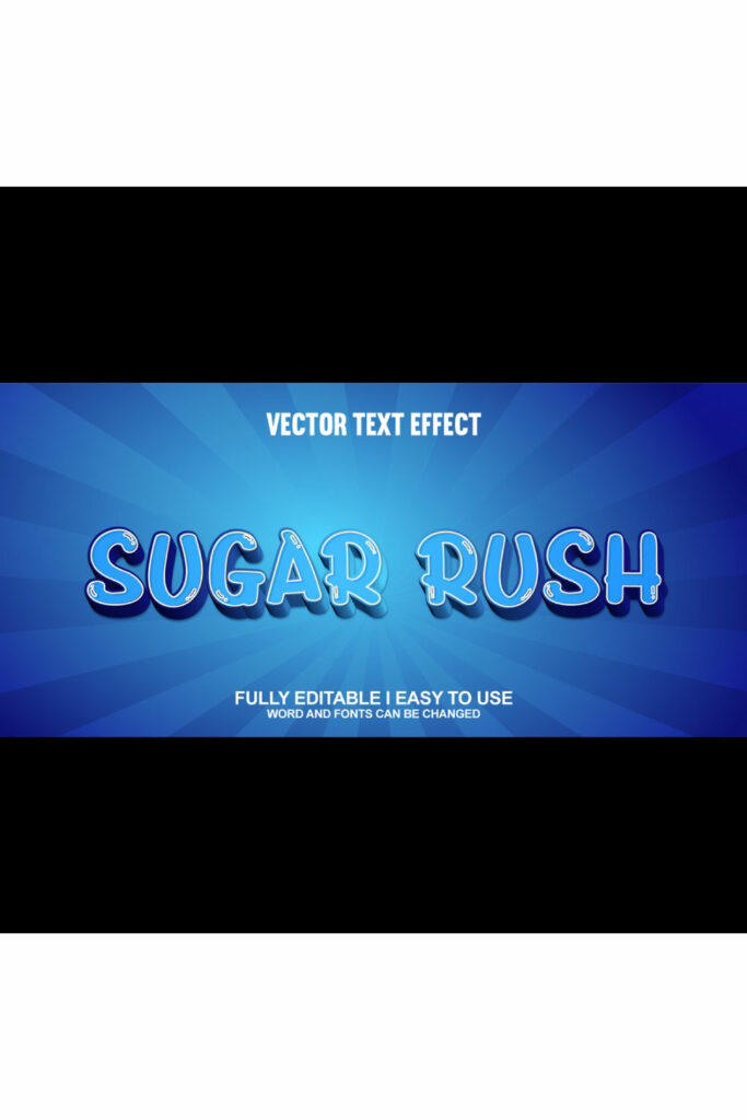Fully Editable Vector 3D Text Effect - MasterBundles
