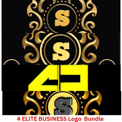 4 ELITE BUSINESS LOGO BUNDLE cover image.