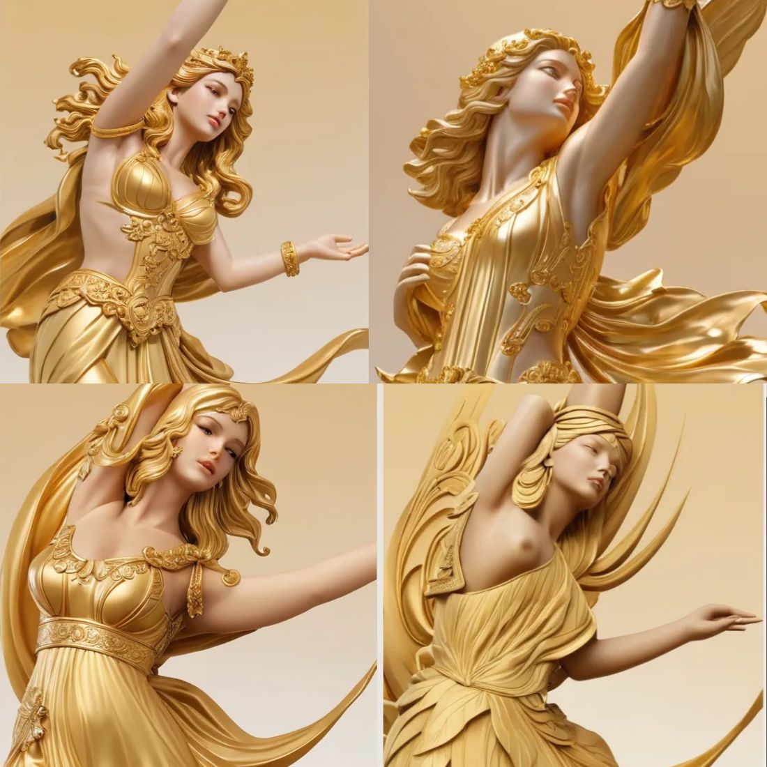 5 Golden Girl Statue logo (2) preview image.