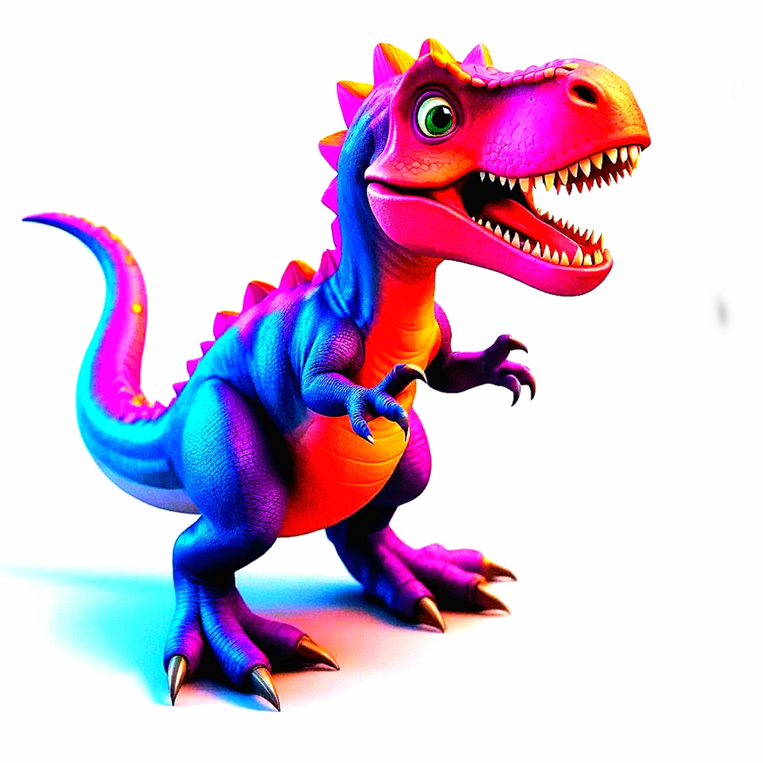 A colorful Dinosaur logo preview image.