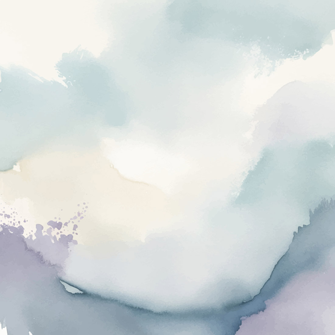 A painting of a cloud with a tree in the background preview image.