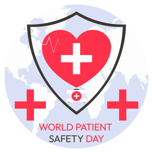 World patient safety day design cover image.