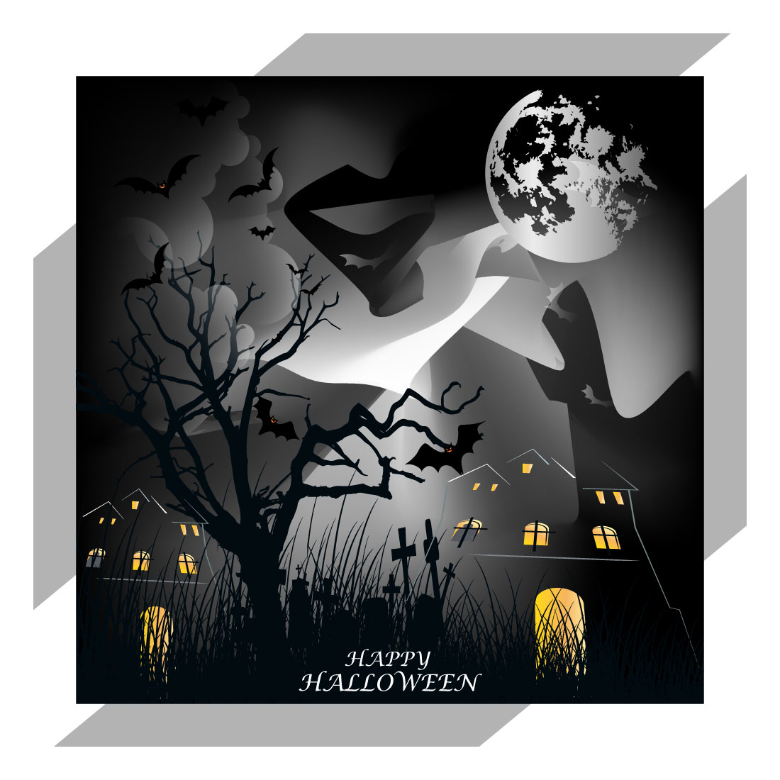 halloween template cover image.