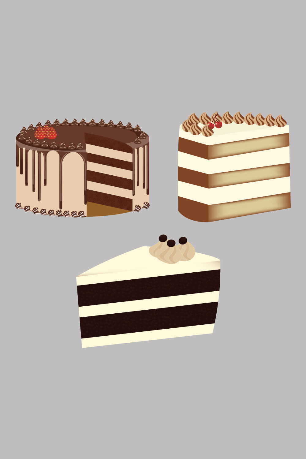 Cake Bundle pinterest preview image.