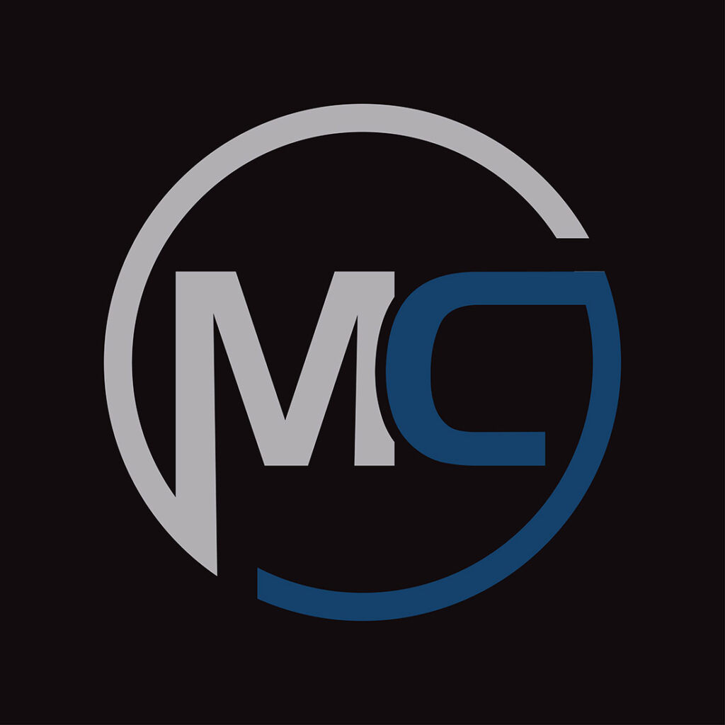 Initial Letter MC Logo or Icon Design Vector Image Template - MasterBundles