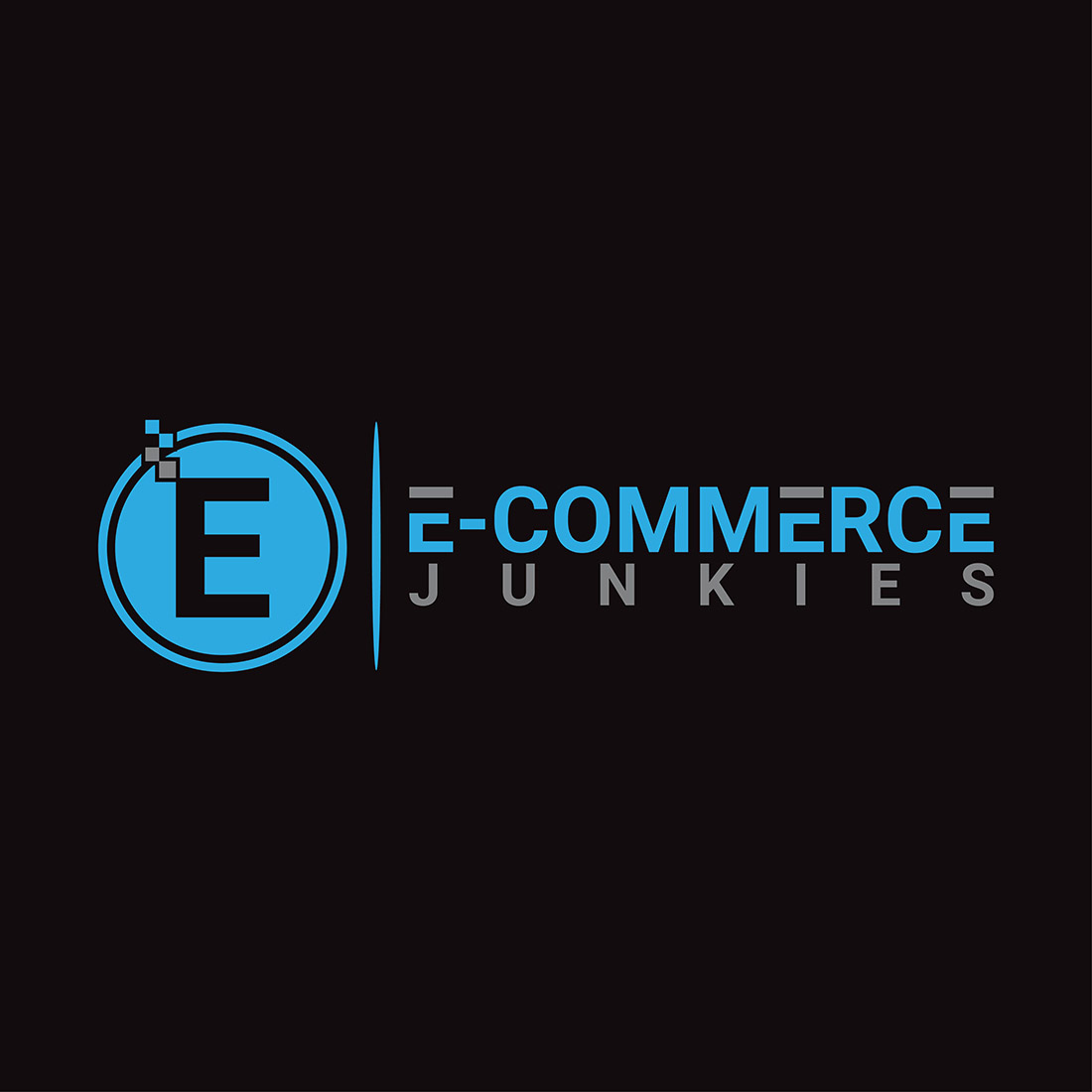 E-commerce Logo or Icon Design Vector Image Template preview image.