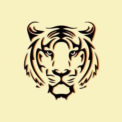 Vector Tiger Head Design cover image.