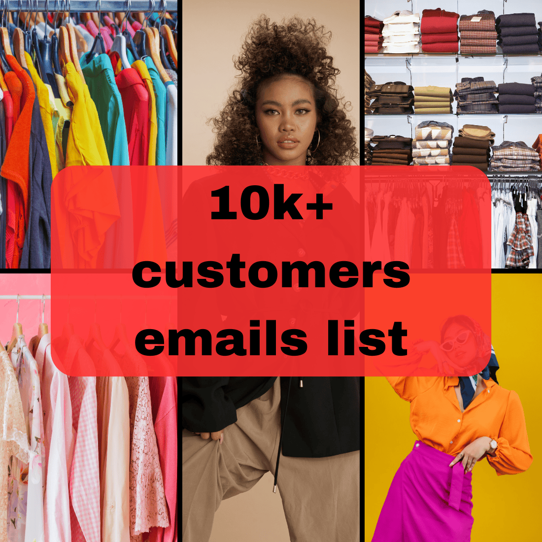 10K High-Quality Customer Leads for Sale: Perfect for Seasonal Sales & Clothing Brands cover image.