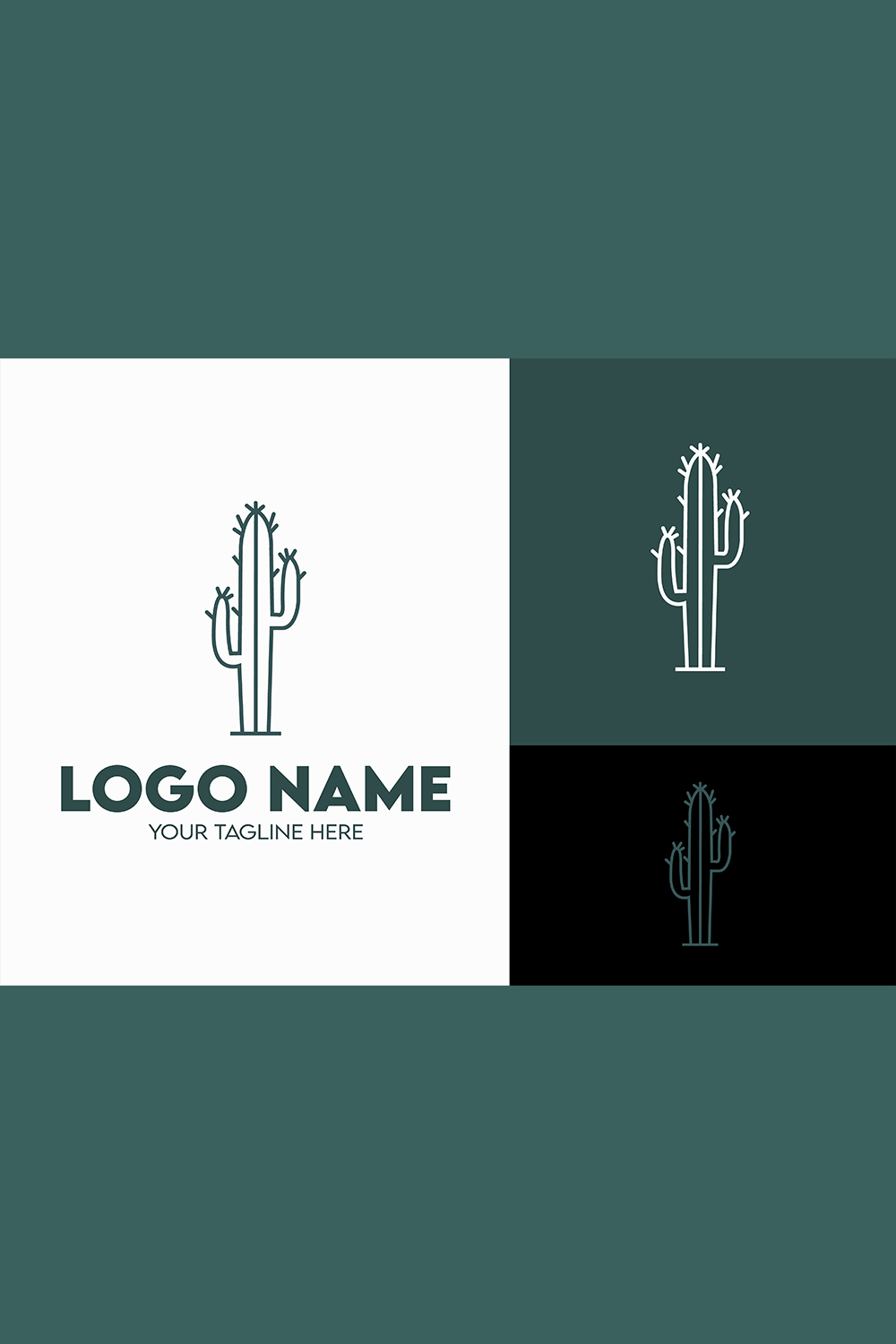 Modern Minimalist Botanical Logo Design for Businesses With Leaves and Flowers, Professional Creative Monogram Botanical Floral Logo Design for Salon or Massage Centre Feminine Style Brands Companies pinterest preview image.