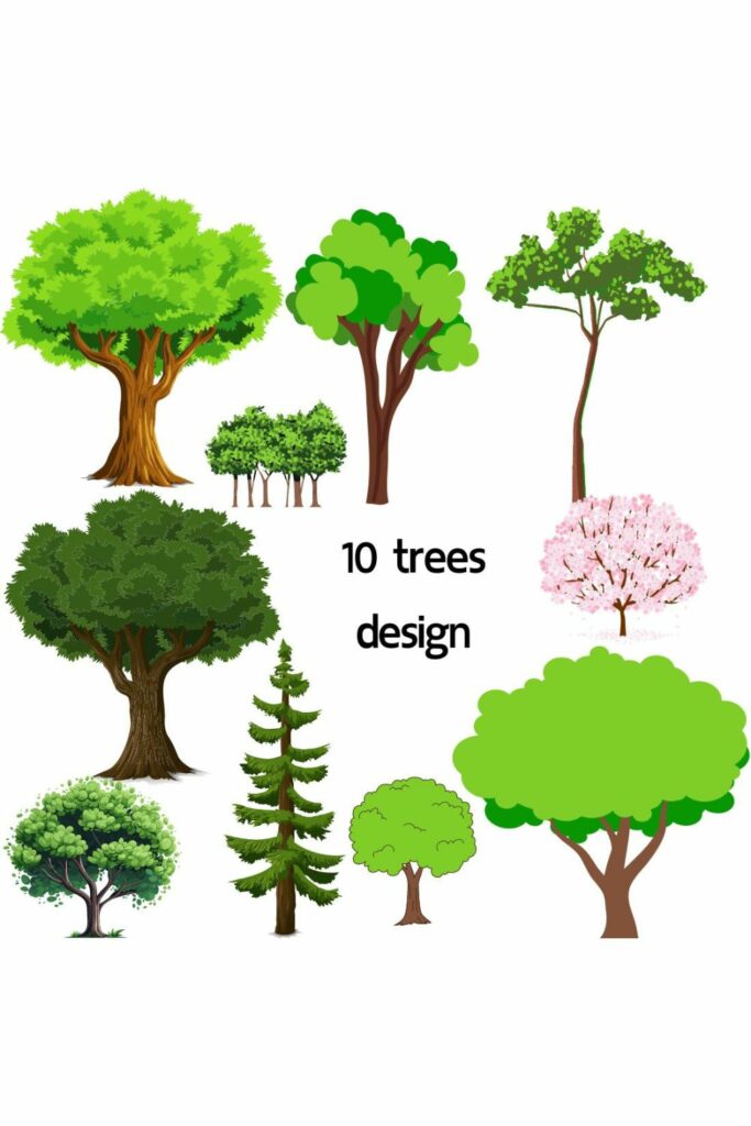 10+ trees design - MasterBundles