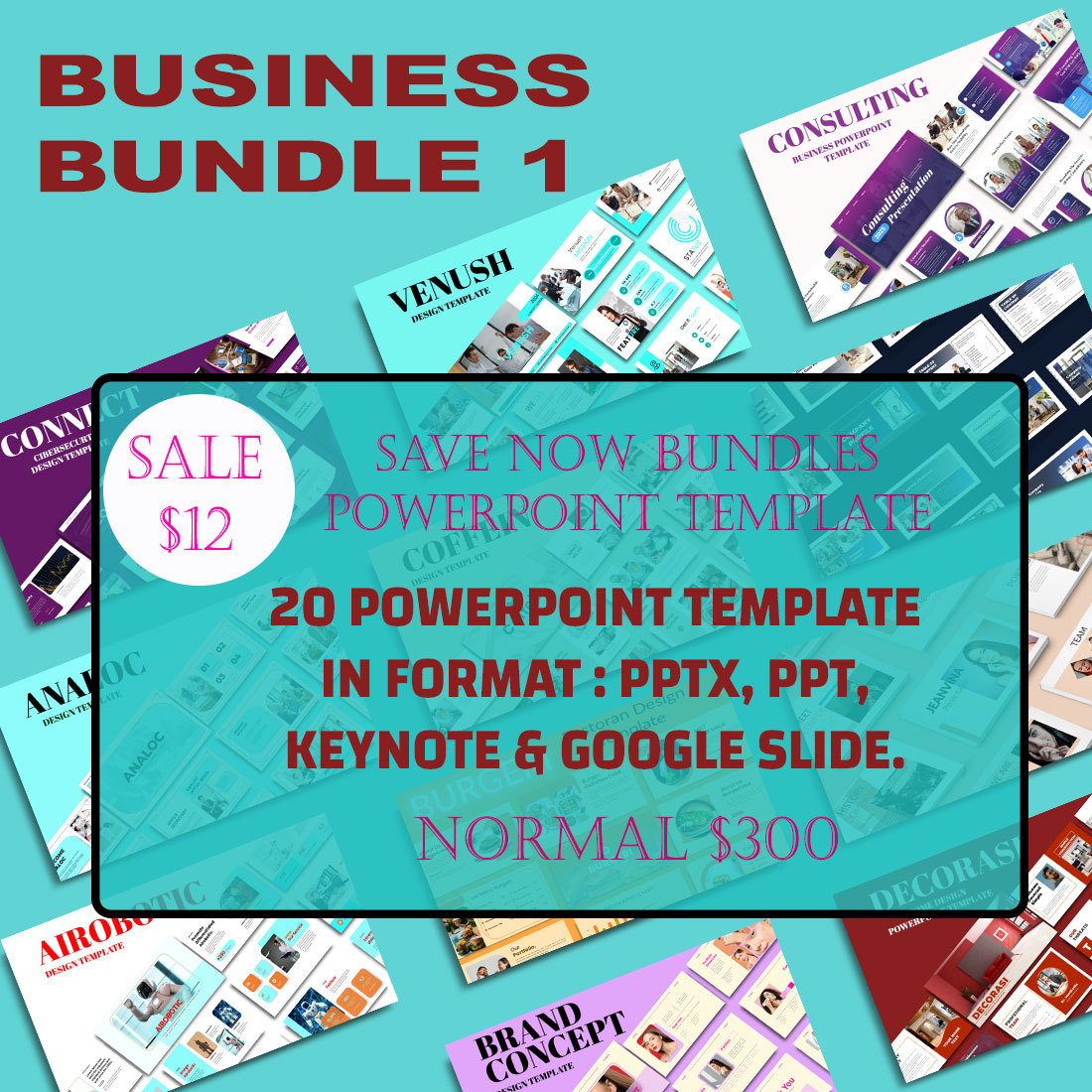 Business Bundle 1 preview image.