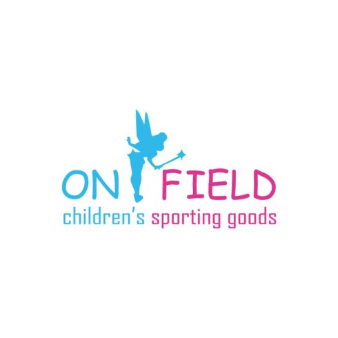 Children Sports Goods Logo or Icon Design Vector Image Template cover image.