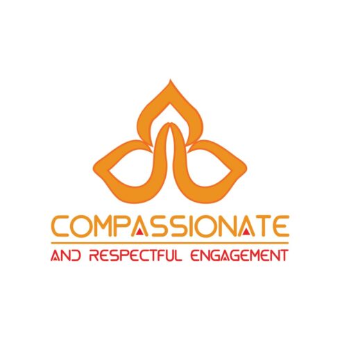 Compassionate Logo or Icon Design Vector Image Template cover image.