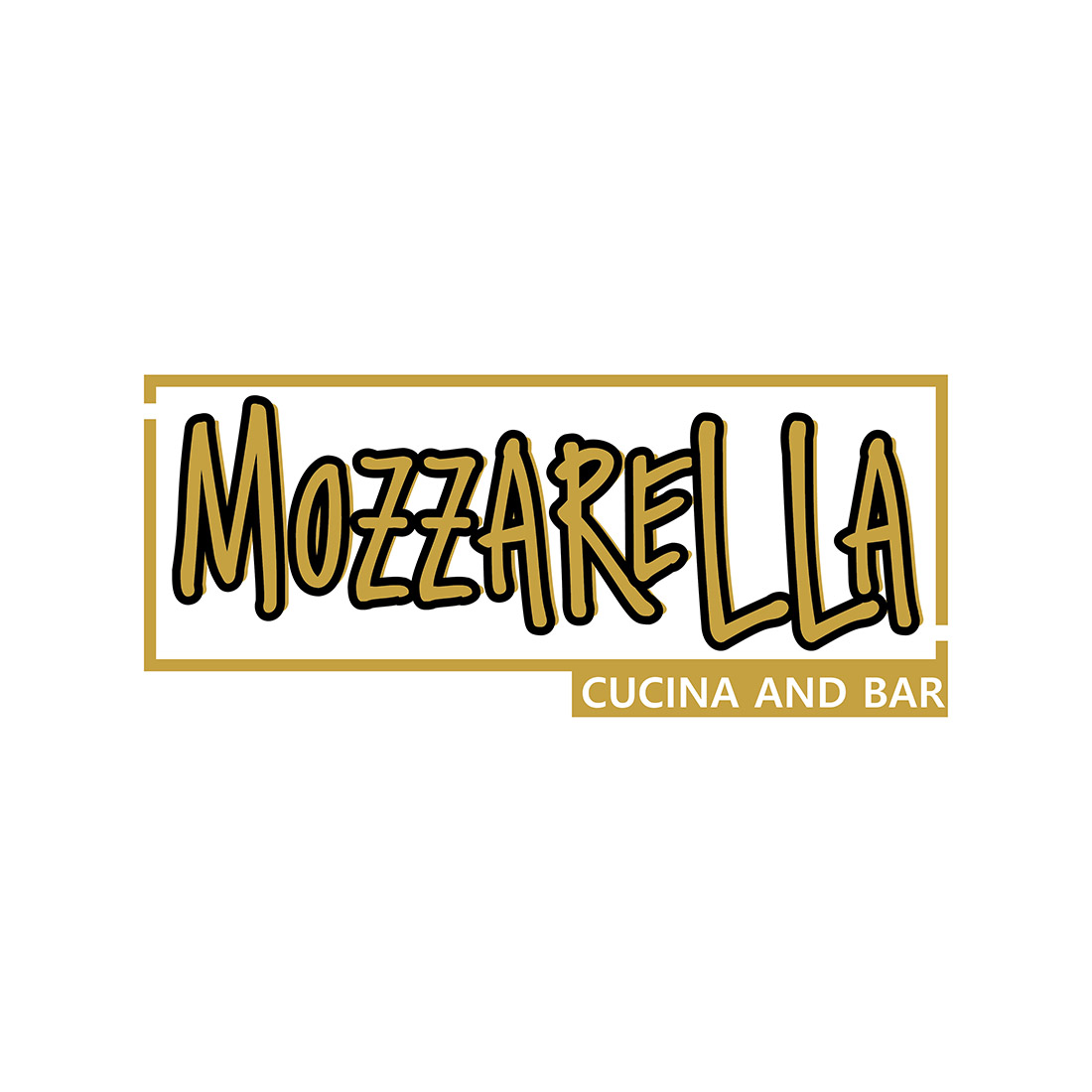 Cucina and Bar Logo or Icon Design Vector Image Template cover image.