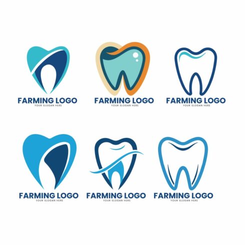 06 Dental Logo Design Style Excellence bundle cover image.