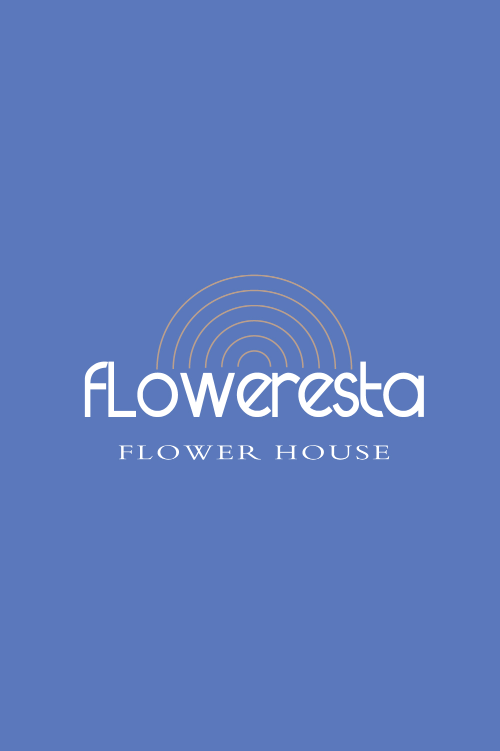 La Flowersta logo pinterest preview image.