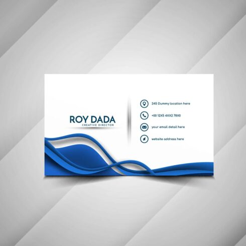 Professional Business Card cover image.