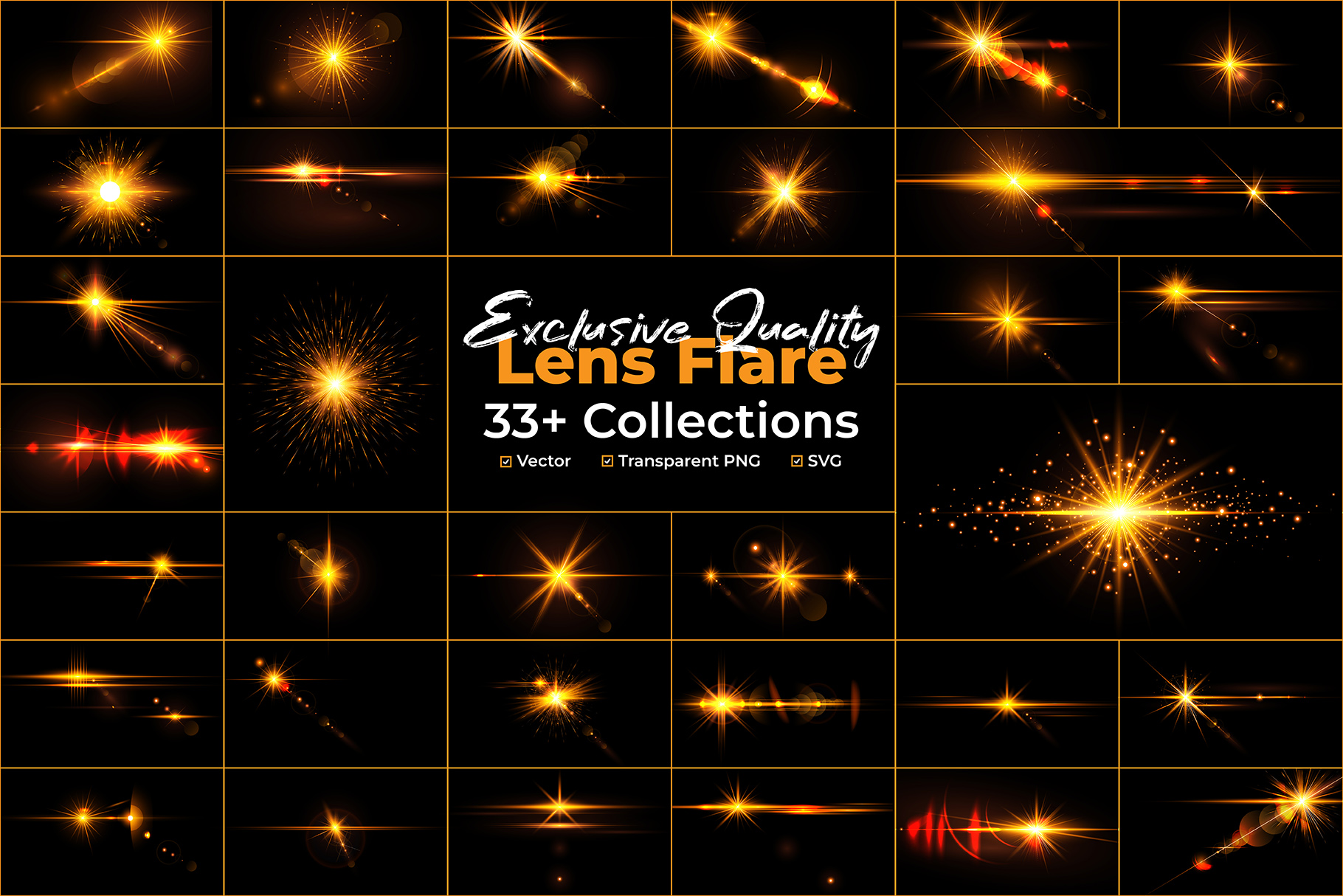 golden lens flare 33 all file cover 372