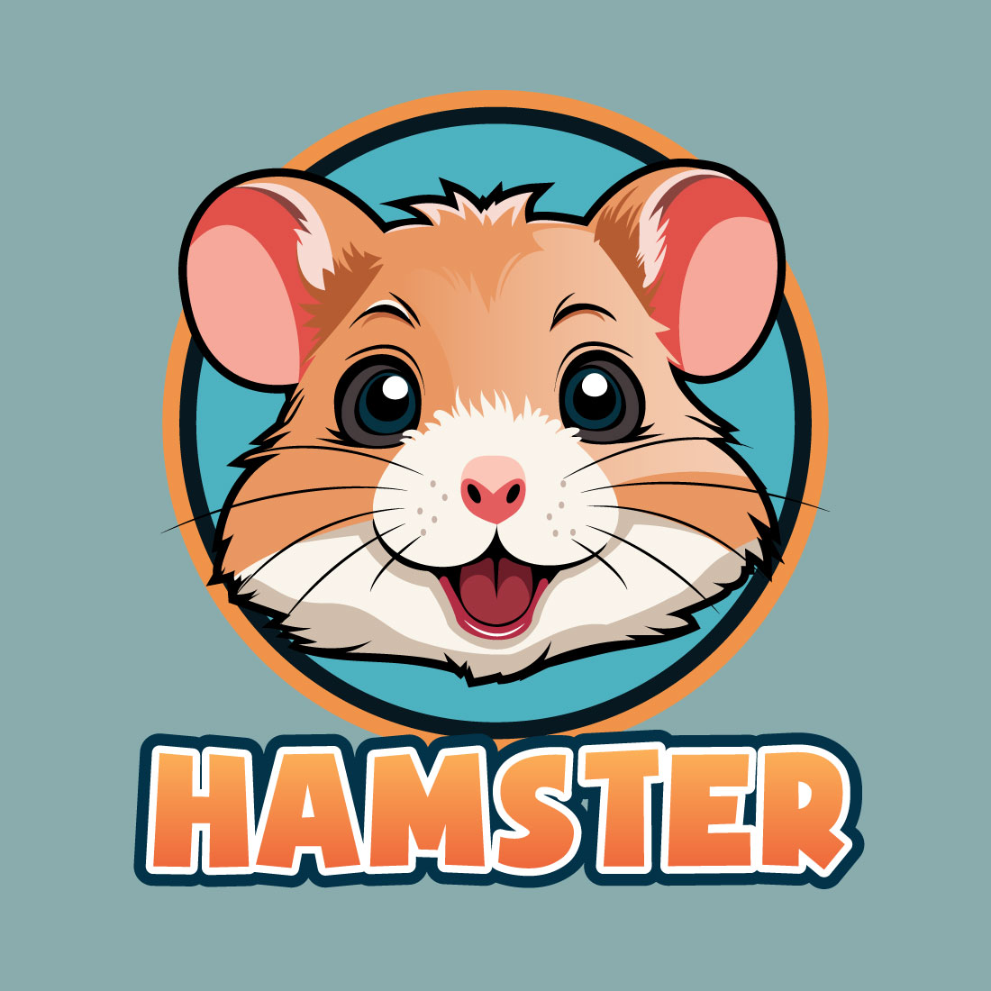 Hamster Vector preview image.