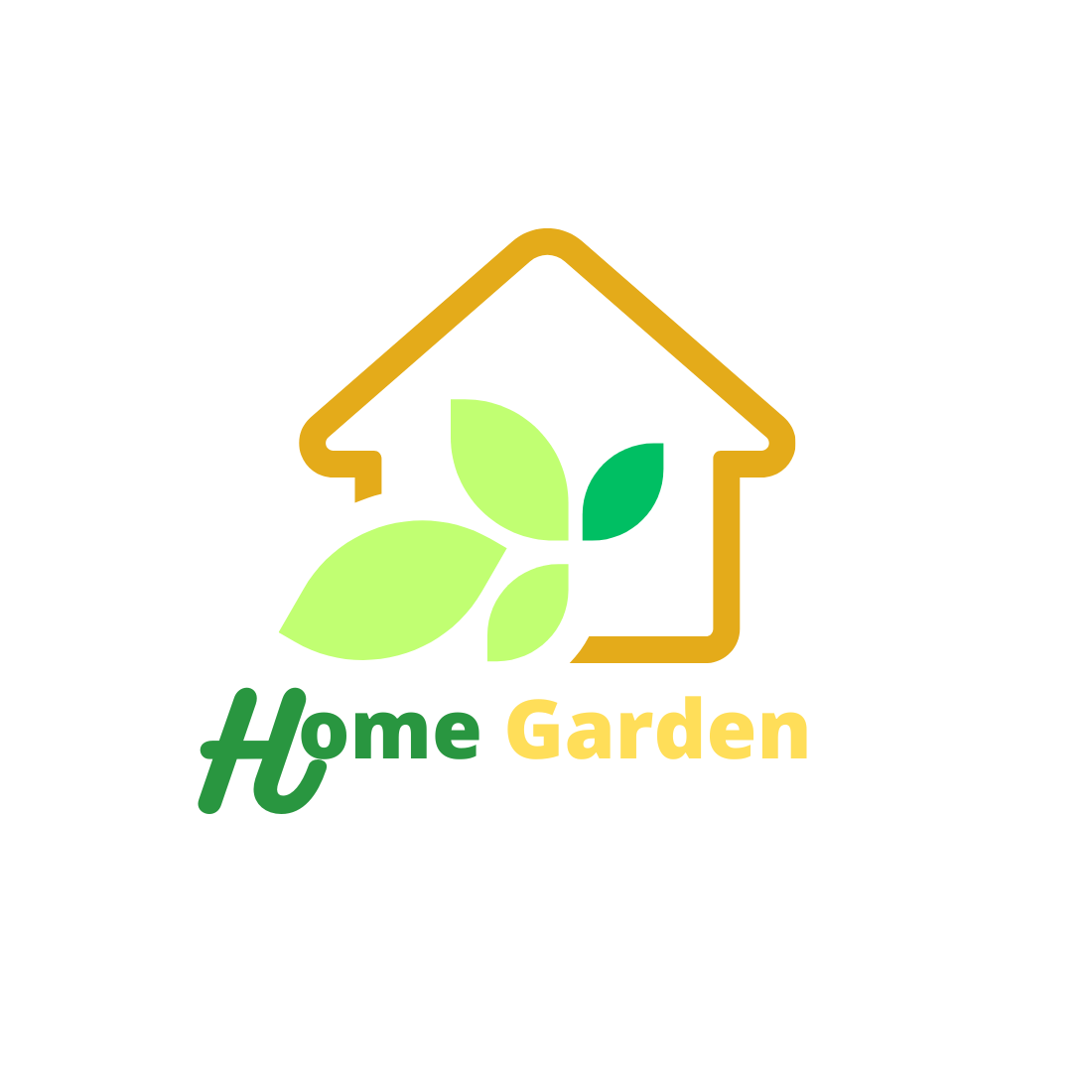 Home Garden Logo preview image.