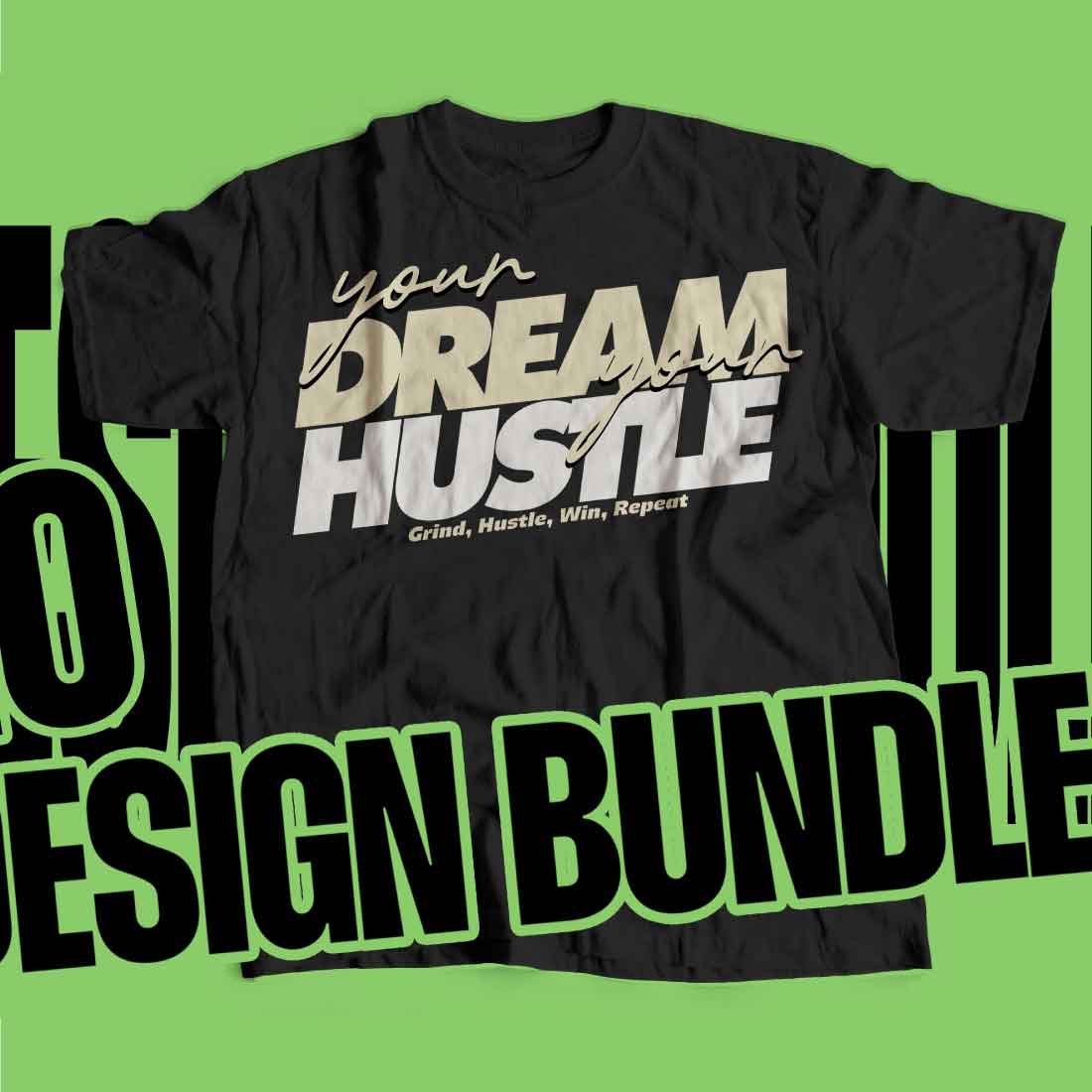 hustlers bundle trendy designs 10 design preview image.